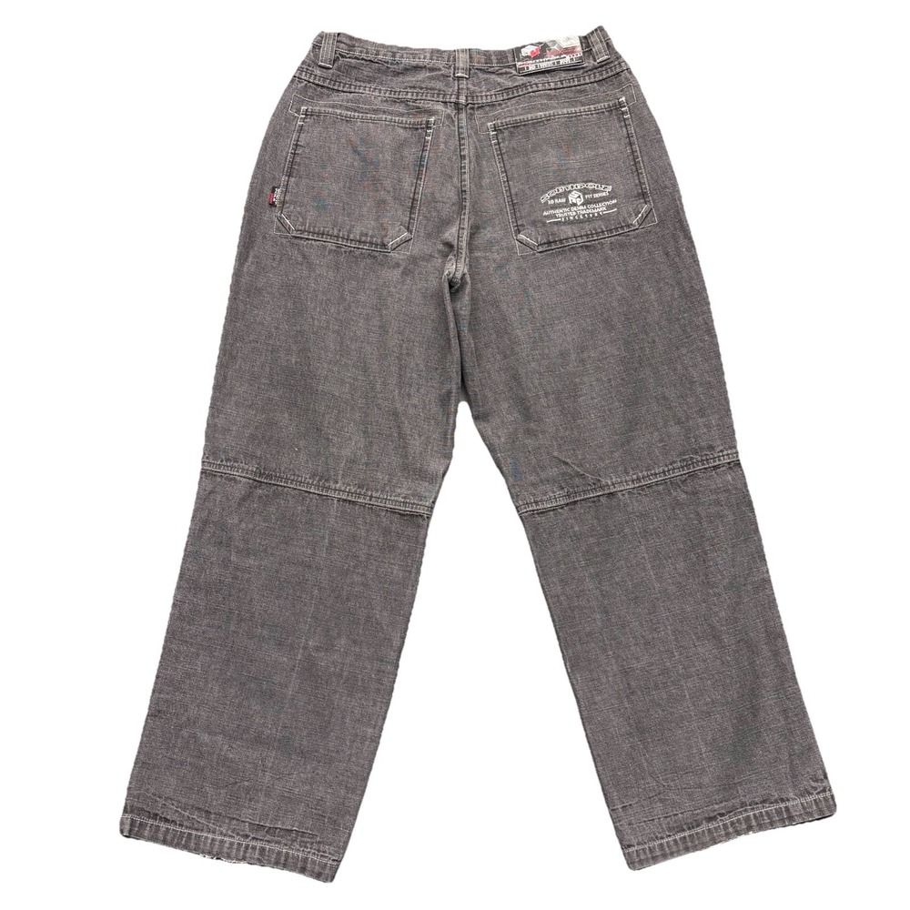 Southpole 3D Raw Fit Series Riveted Embroidered Baggy y2k Streetwear 31x28